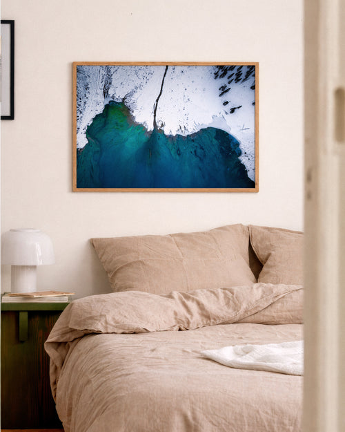 Big Almaty Lake Aerial view