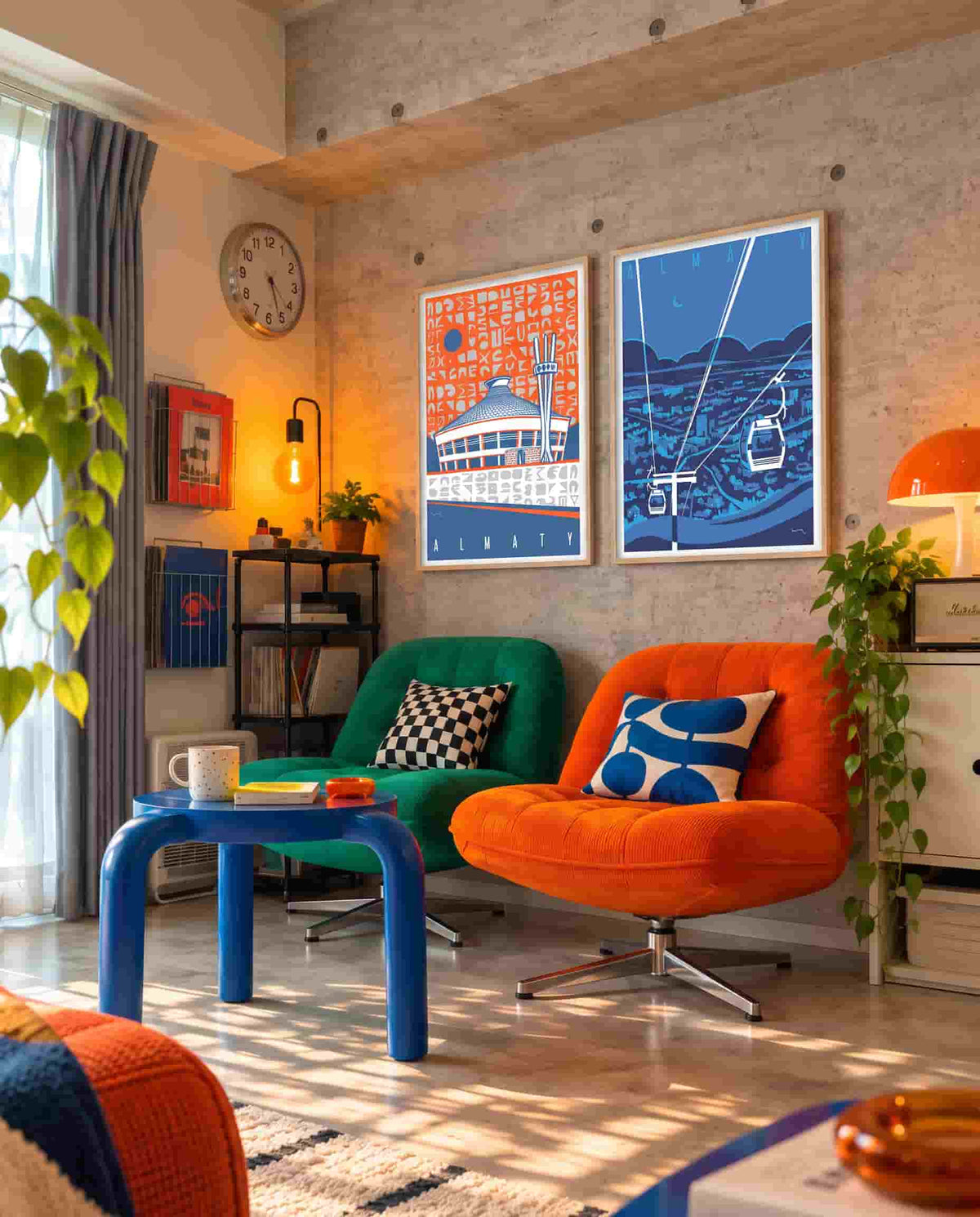 Almaty Poster Set A1 — Lipskiy Stanislav