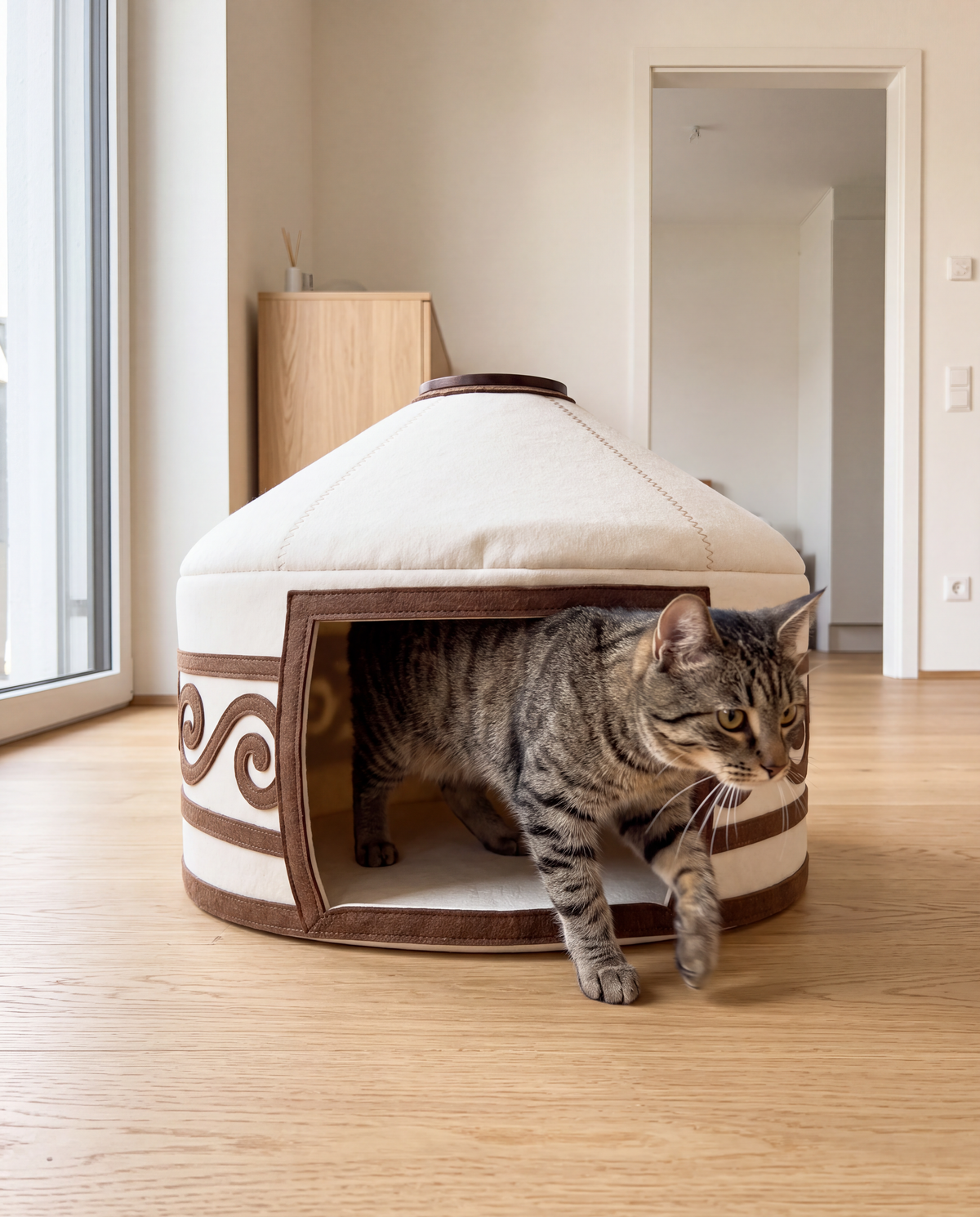 MASU Felt Cat Yurt