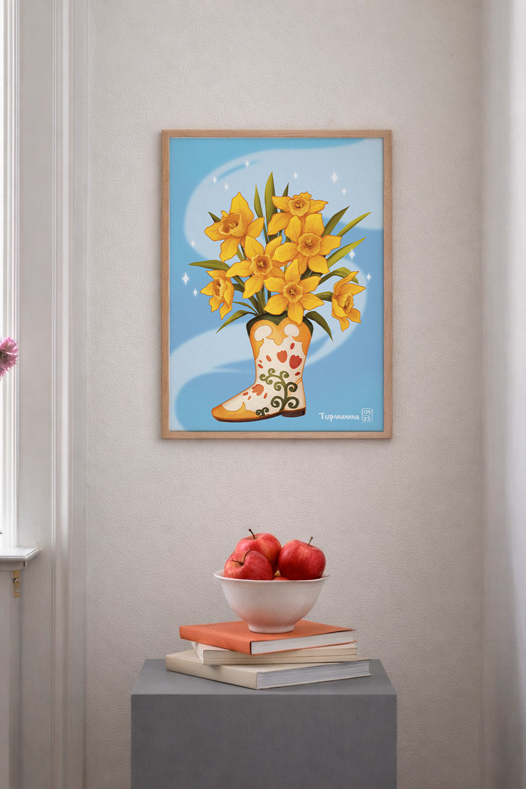 Daffodils in the Boot