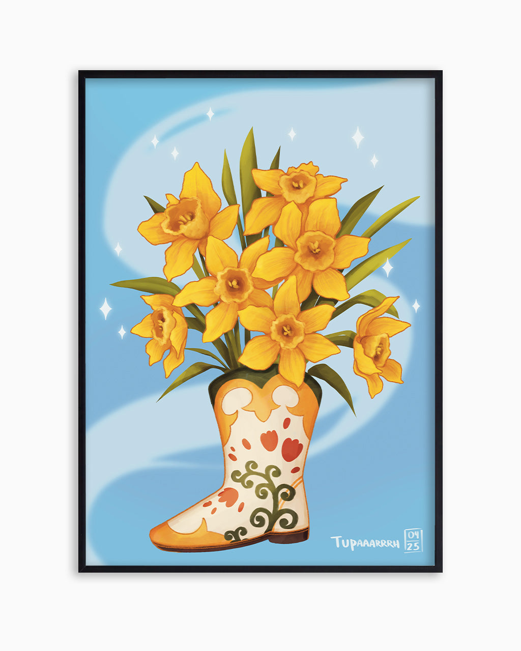 Daffodils in the Boot