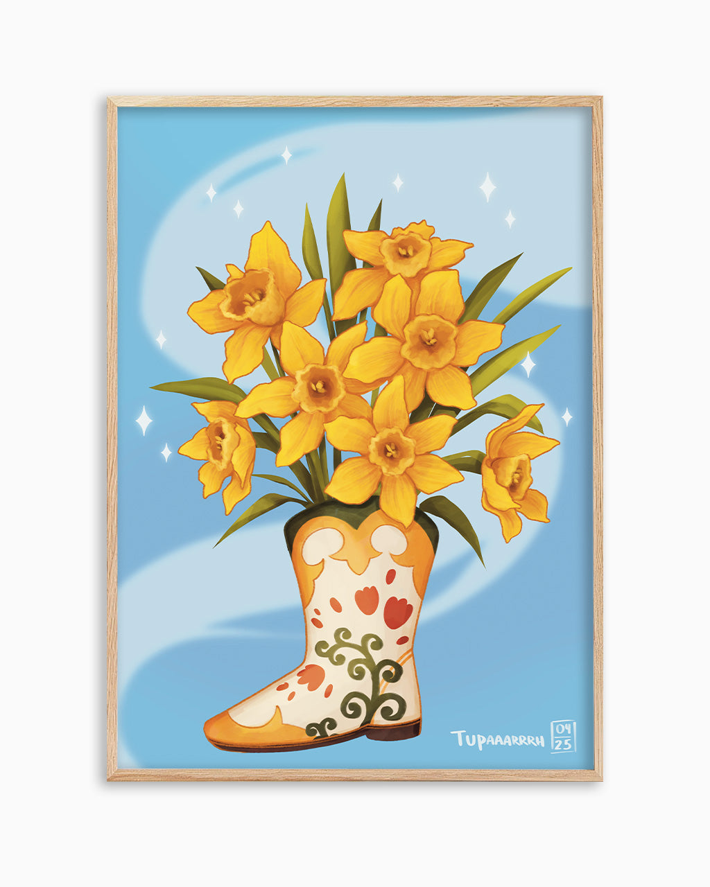 Daffodils in the Boot