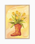 Tulpe im Stiefel