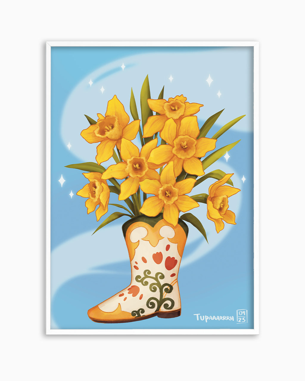 Daffodils in the Boot