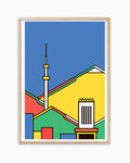 Almaty in Primary Colours