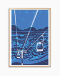 Almaty After Dark poster by Lipskiy Stanislav